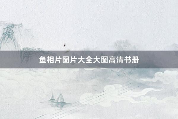 鱼相片图片大全大图高清书册